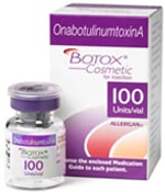 Botox Cosmetic vial and box